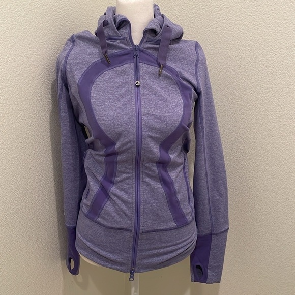 EUC Womens Lululemon athletica  Stride 4 Purple Full Zip Jacket​​​ - Picture 1 of 9